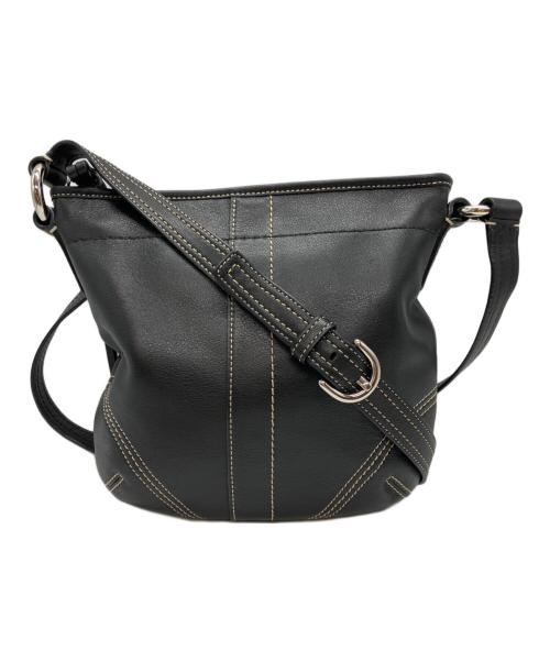 COACH（コーチ）COACH (コーチ) ショルダーバッグ ブラックの古着・服飾アイテム