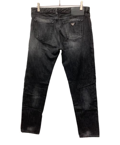 EMPORIO ARMANI（エンポリオ アルマーニ）EMPORIO ARMANI (エンポリオ アルマーニ) デニムパンツ ブラック サイズ:Lの古着・服飾アイテム