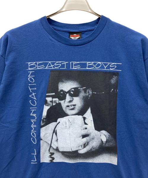 beastie boys（ビースティ・ボーイズ）beastie boys (ビースティ・ボーイズ) 半袖Tシャツ ブルー サイズ:Lの古着・服飾アイテム