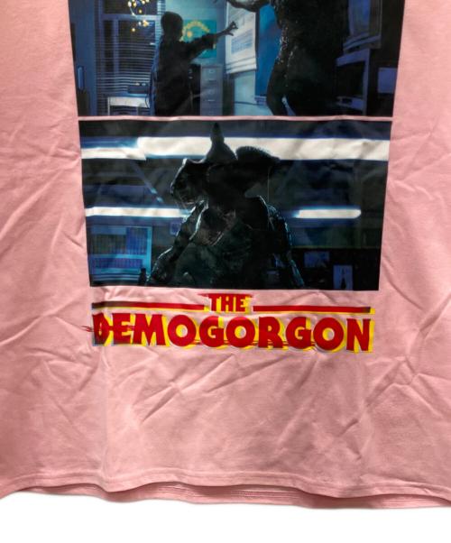little sunny bite（リトルサニーバイト）little sunny bite (リトルサニーバイト) STRANGER THINGS (ストレンジャーシングス) 半袖Tシャツ ピンク サイズ:Ｍの古着・服飾アイテム