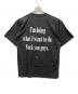 WARWICK SAINT (ワーウィックセイント) bonjour records (ボンジュールレコード) 半袖Tシャツ ブラック サイズ:XL：5000円