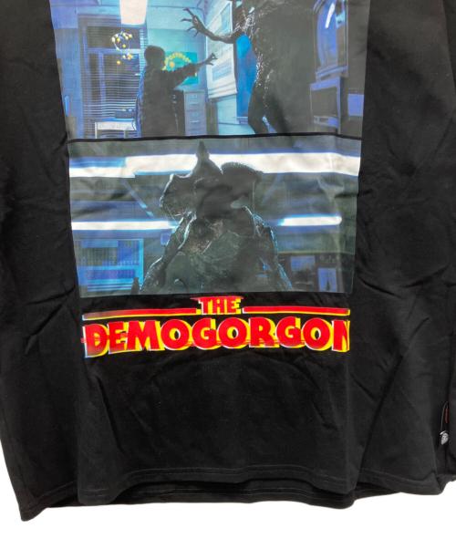 little sunny bite（リトルサニーバイト）Little sunny bite (リトルサニーバイト) STRANGER THINGS (ストレンジャーシングス) 半袖Tシャツ ブラック サイズ:Mの古着・服飾アイテム