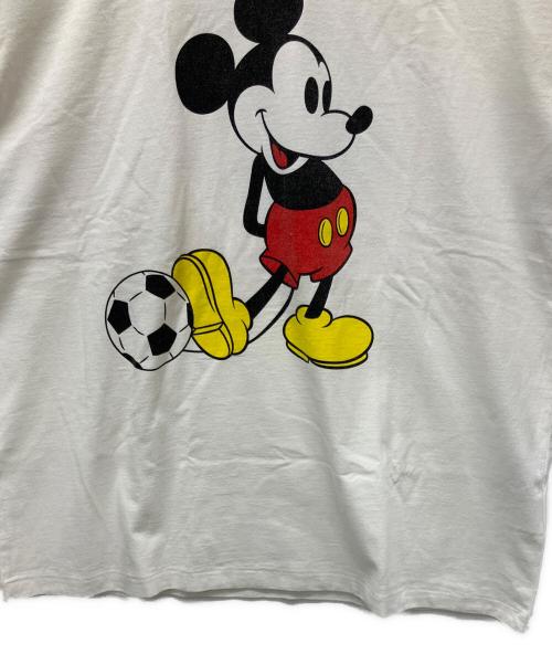 MICKEY MOUSE（ミッキーマウス）MICKEY MOUSE (ミッキーマウス) JOURNAL STANDARD (ジャーナルスタンダード) 半袖Tシャツ ホワイト×ブラック サイズ:Sの古着・服飾アイテム