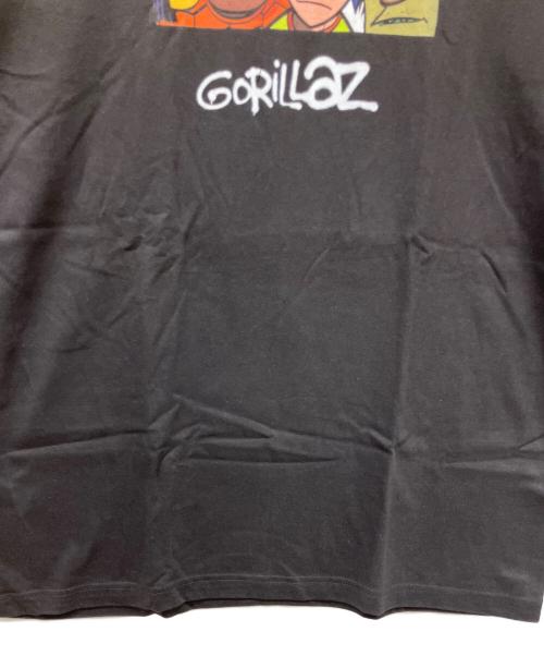 GORILLAZ（ゴリラズ）GORILLAZ (ゴリラズ) bonjour records (ボンジュールレコード) 半袖Tシャツ チャコールグレー サイズ:XLの古着・服飾アイテム