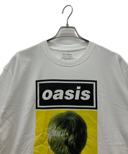 Adam et Rope（アダム エ ロペ）Adam et Rope (アダム エ ロペ) 10 CULTURE (テンカルチャー) 半袖Tシャツ ホワイト サイズ:XLの古着・服飾アイテム