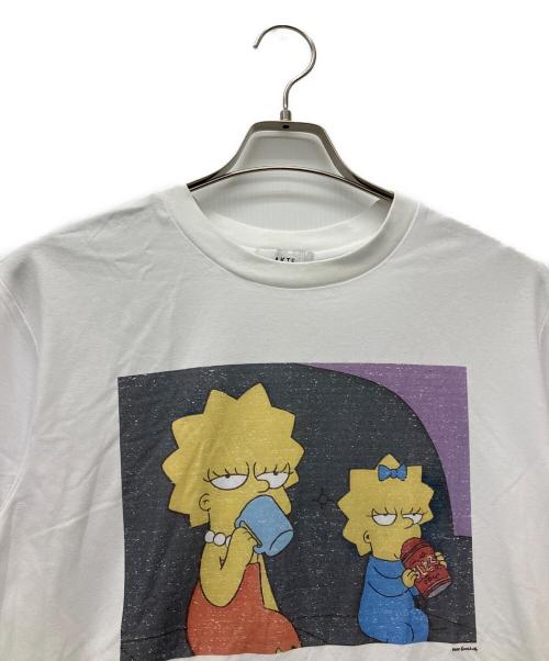 AKTE（アクテ）AKTE (アクテ) The Simpsons (ザ シンプソンズ) 半袖Tシャツ ホワイト サイズ:Fの古着・服飾アイテム
