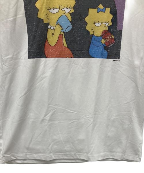 AKTE（アクテ）AKTE (アクテ) The Simpsons (ザ シンプソンズ) 半袖Tシャツ ホワイト サイズ:Fの古着・服飾アイテム