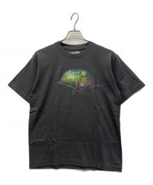 GORILLAZ×bonjour records（ゴリラズ×ボンジュールレコード）の古着「半袖Tシャツ」｜チャコールグレー