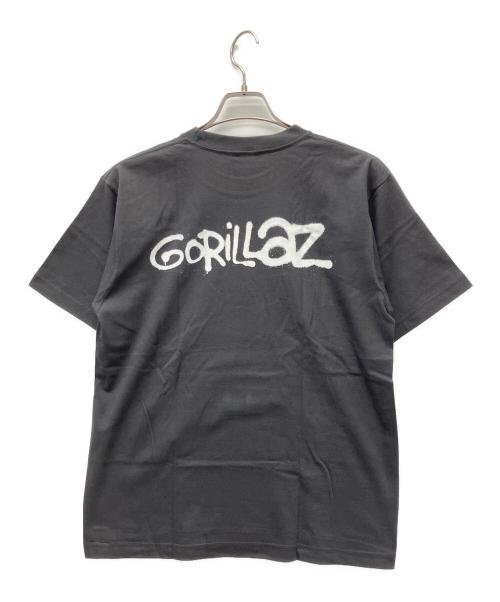 GORILLAZ（ゴリラズ）GORILLAZ (ゴリラズ) bonjour records (ボンジュールレコード) 半袖Tシャツ チャコールグレー サイズ:Mの古着・服飾アイテム