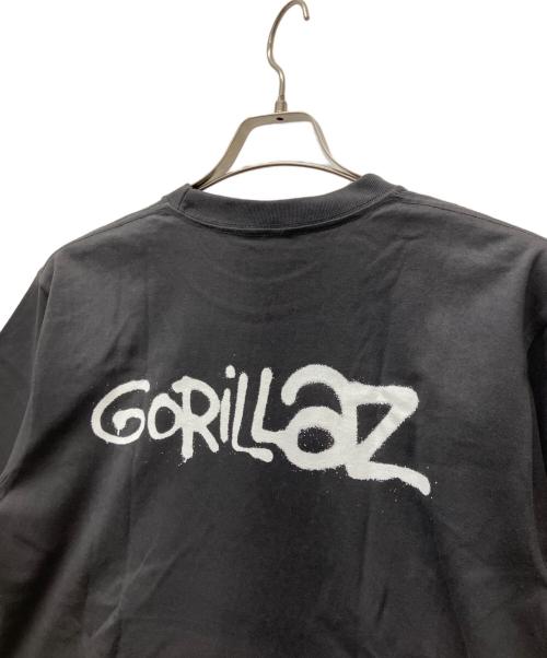 GORILLAZ（ゴリラズ）GORILLAZ (ゴリラズ) bonjour records (ボンジュールレコード) 半袖Tシャツ チャコールグレー サイズ:Mの古着・服飾アイテム