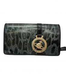 Vivienne Westwood（ヴィヴィアンウエストウッド）の古着「長財布」｜グリーン