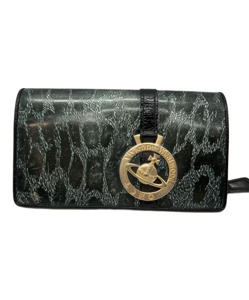 Vivienne Westwood（ヴィヴィアンウエストウッド）Vivienne Westwood (ヴィヴィアンウエストウッド) 長財布 グリーンの古着・服飾アイテム