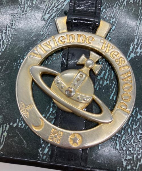 Vivienne Westwood（ヴィヴィアンウエストウッド）Vivienne Westwood (ヴィヴィアンウエストウッド) 長財布 グリーンの古着・服飾アイテム