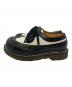 Dr.Martens (ドクターマーチン) ウィングチップシューズ ブラック×ホワイト サイズ:24：6000円