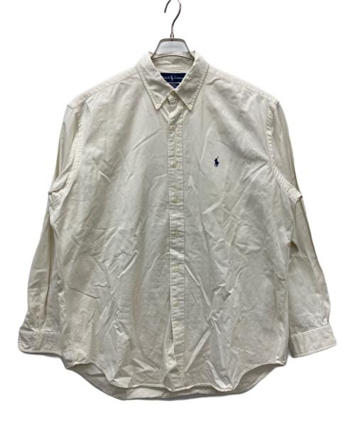 RALPH LAUREN（ラルフローレン）RALPH LAUREN (ラルフローレン) 長袖シャツ ベージュ サイズ:Lの古着・服飾アイテム
