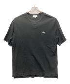 LACOSTEラコステ）の古着「半袖カットソー」｜ブラック