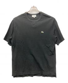 LACOSTE（ラコステ）の古着「半袖カットソー」｜ブラック