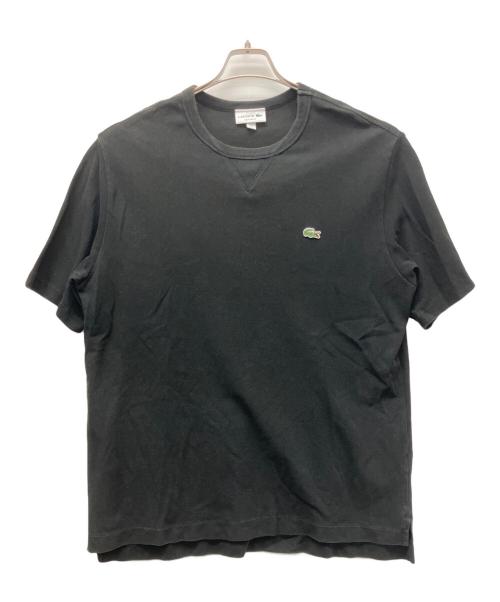 LACOSTE（ラコステ）LACOSTE (ラコステ) 半袖カットソー ブラック サイズ:US　Lの古着・服飾アイテム