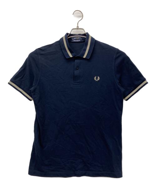 FRED PERRY（フレッドペリー）FRED PERRY (フレッドペリー) ポロシャツ ネイビー サイズ:Lの古着・服飾アイテム
