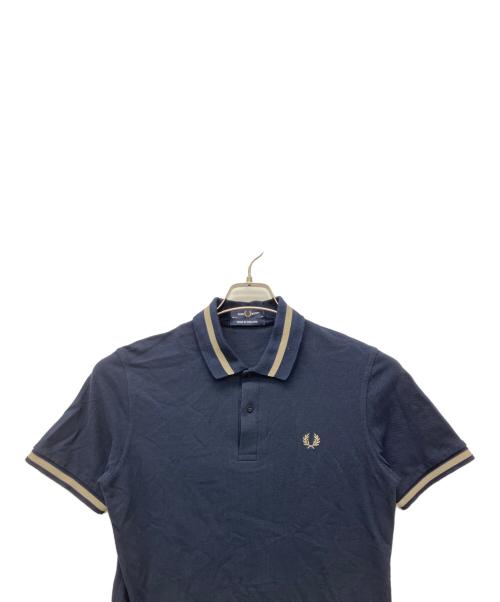 FRED PERRY（フレッドペリー）FRED PERRY (フレッドペリー) ポロシャツ ネイビー サイズ:Lの古着・服飾アイテム