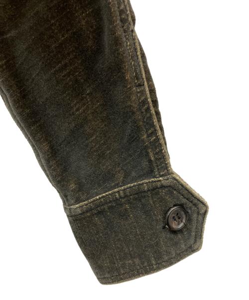 SHELLAC（シェラック）SHELLAC (シェラック) ジャケット カーキ サイズ:44の古着・服飾アイテム