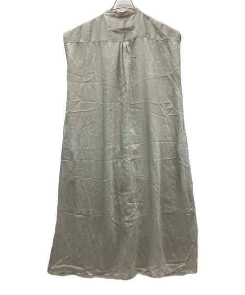ticca（ティッカ）ticca (ティッカ) ノースリーブ・キャミソールワンピース グレー サイズ:Fの古着・服飾アイテム