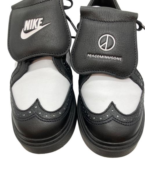 NIKE（ナイキ）NIKE (ナイキ) PEACEMINUSONE (ピースマイナスワン) ローカットスニーカー ブラック×ホワイト サイズ:25の古着・服飾アイテム