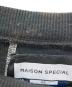 中古・古着 MAISON SPECIAL (メゾンスペシャル) ナイロン切替スウェット ブラック サイズ:02：7000円