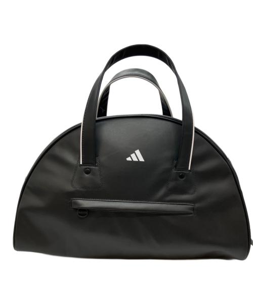 adidas（アディダス）adidas (アディダス) スリーストライプス ボストンバッグ ブラックの古着・服飾アイテム