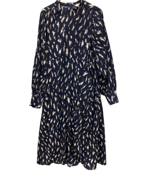 PLST（プラステ）PLST (プラステ) 長袖ワンピース ネイビー サイズ:Sの古着・服飾アイテム