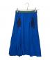 TOGA PULLA（トーガ プルラ）の古着「15SS Embroidery Georgette Skirt」｜ブルー