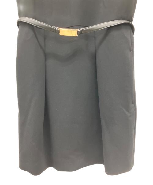 MaxMara（マックスマーラ）MaxMara (マックスマーラ) 半袖ワンピース ブラック サイズ:40の古着・服飾アイテム