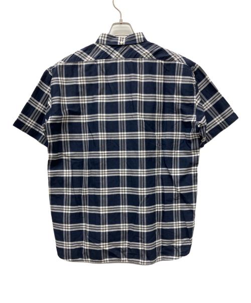 nonnative（ノンネイティブ）nonnative (ノンネイティブ) 半袖シャツ ブルー×ホワイト サイズ:2の古着・服飾アイテム