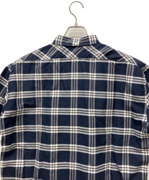 nonnative（ノンネイティブ）nonnative (ノンネイティブ) 半袖シャツ ブルー×ホワイト サイズ:2の古着・服飾アイテム