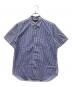 COMME des GARCONS HOMME（コムデギャルソン オム）の古着「半袖シャツ」｜ブルー×ホワイト