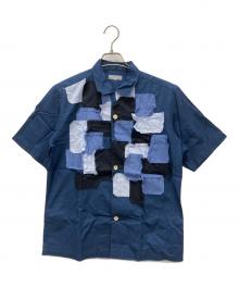 COMME des GARCONS HOMME（コムデギャルソン オム）の古着「半袖シャツ」｜ネイビー