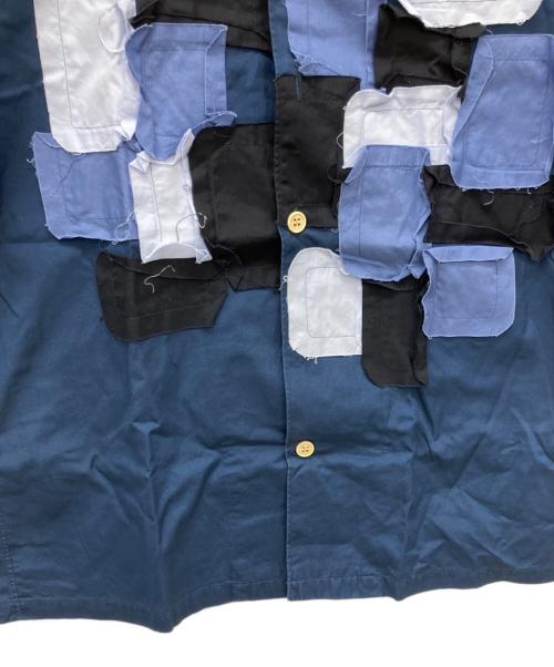 COMME des GARCONS HOMME（コムデギャルソン オム）COMME des GARCONS HOMME (コムデギャルソン オム) 半袖シャツ ネイビー サイズ:Mの古着・服飾アイテム