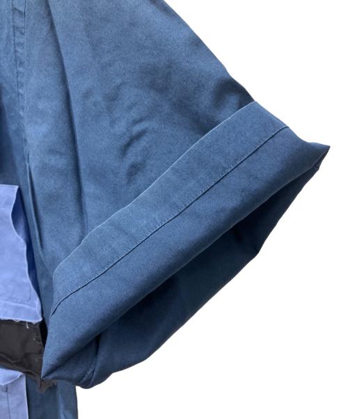 COMME des GARCONS HOMME（コムデギャルソン オム）COMME des GARCONS HOMME (コムデギャルソン オム) 半袖シャツ ネイビー サイズ:Mの古着・服飾アイテム