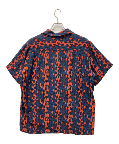 WACKO MARIA（ワコマリア）WACKO MARIA (ワコマリア) 半袖シャツ ブルー×レッド サイズ:XLの古着・服飾アイテム
