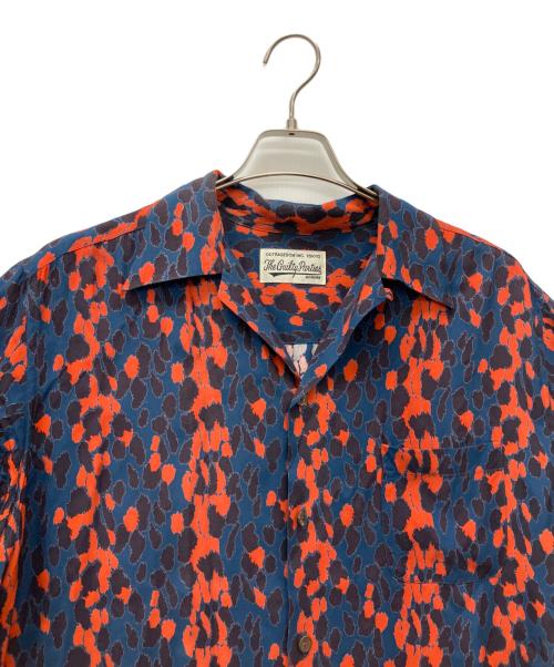 WACKO MARIA（ワコマリア）WACKO MARIA (ワコマリア) 半袖シャツ ブルー×レッド サイズ:XLの古着・服飾アイテム