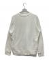 maison kitsune (メゾンキツネ) チラックス フォックス パッチ クラシックスウェットシャツ ホワイト サイズ:Ｍ：7000円