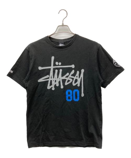 stussy（ステューシー）stussy (ステューシー) 半袖カットソー ブラック サイズ:Ｍの古着・服飾アイテム