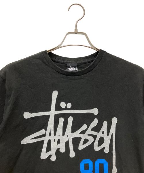 stussy（ステューシー）stussy (ステューシー) 半袖カットソー ブラック サイズ:Ｍの古着・服飾アイテム