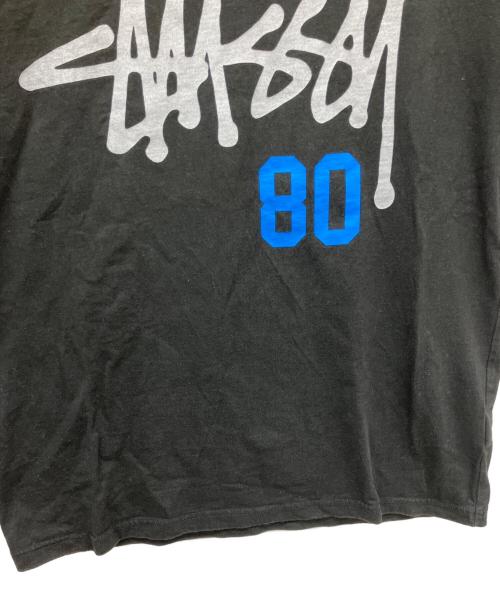 stussy（ステューシー）stussy (ステューシー) 半袖カットソー ブラック サイズ:Ｍの古着・服飾アイテム