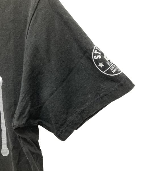 stussy（ステューシー）stussy (ステューシー) 半袖カットソー ブラック サイズ:Ｍの古着・服飾アイテム