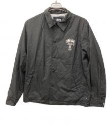 stussy（ステューシー）の古着「コーチジャケット」｜ブラック
