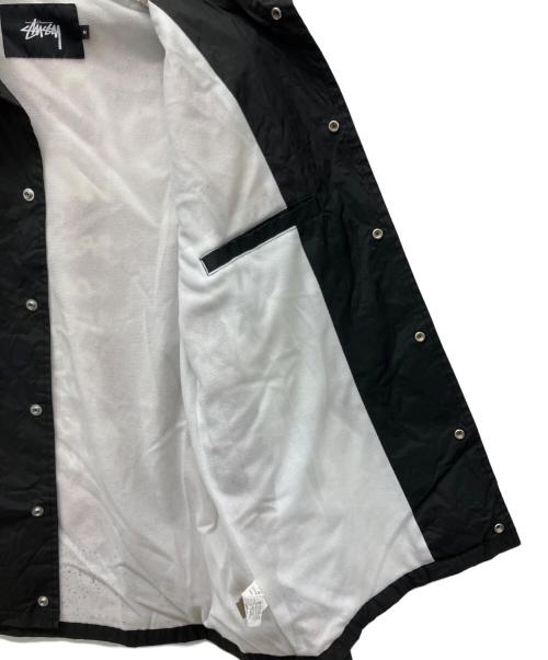 stussy（ステューシー）stussy (ステューシー) コーチジャケット ブラック サイズ:Mの古着・服飾アイテム