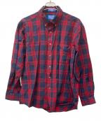 SIR PENDLETONサーペンドルトン）の古着「ボタンダウンシャツ」｜レッド×ブルー