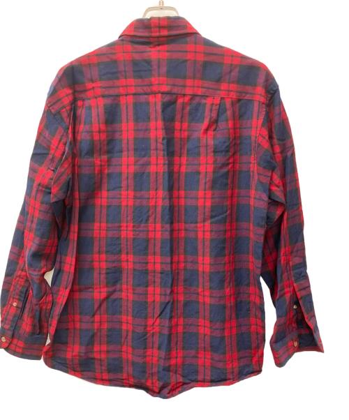 SIR PENDLETON（サーペンドルトン）SIR PENDLETON (サーペンドルトン) ボタンダウンシャツ レッド×ブルー サイズ:Lの古着・服飾アイテム