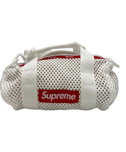 SUPREME（シュプリーム）Supreme (シュプリーム) 23SS Mini Mesh Duffle Bag ホワイトの古着・服飾アイテム